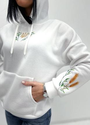 Женский худи с патриотическим принтом "grass"
арт.: 4177