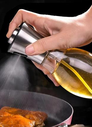 Бутылка для масла с пробкой-дозатором benson big 200 мл, диспенсер для масла bf-350 с...