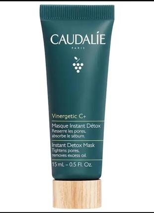 Детокс маска caudalie vinergetic c+ instant detox mask 15 мл