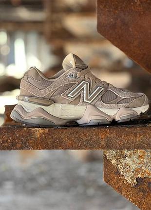 Кроссовки new balance 9060 mushroom timeberwolf