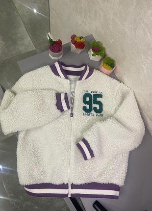 Бомбер меховий primark 9-10 років 140 см