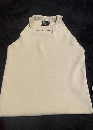 Майка в рубчик