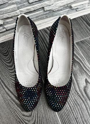 Жіночі замшеві туфлі marco shoes (польща)