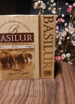 Чай чорний цейлонський  basilur 100 пакетиків