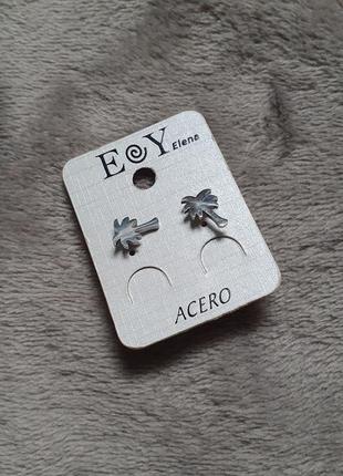 Серёжки гвоздики пальмочки