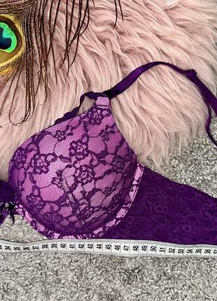 Шикарный брендовый бюстгальтер, victoria’s secret, р.80в2 фото