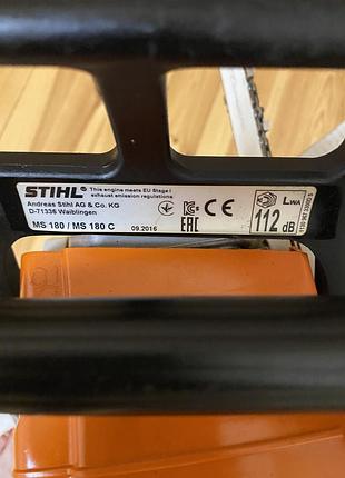 Штіль 180. stihl ms 180. 6