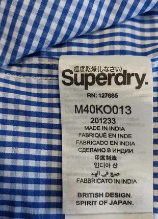 Качественная стильная брендовая рубашка superdry9 фото
