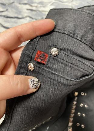 Жіночі джинси скіні в готичному стилі tripp nyc6 фото