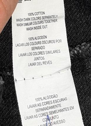 💥1+1=3 фирменная серо-черная джинсовая куртка джинсовка denim co, размер 44 - 466 фото