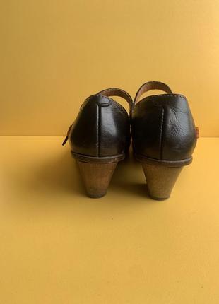 Туфли женские кожаные.4 фото