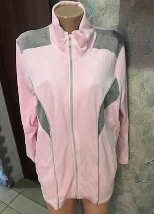 Кофта велюр 54-56