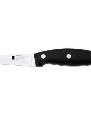 Нож для овощей bergner bg-3985-bk 7,5 см