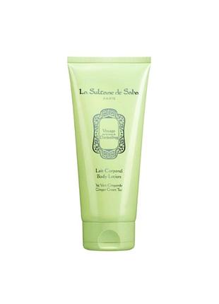 Молочко для тела зеленый чай la sultane de saba body lotion ginger green tea