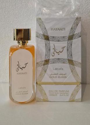 Lattafa hayaati gold elixir унисекс