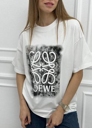 Футболка женская в стиле loewe