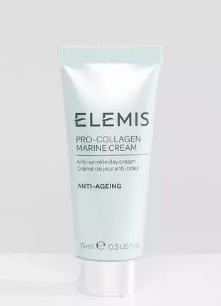 Ежедневный увлажняющий крем elemis pro collagen marine cream spf30 15ml