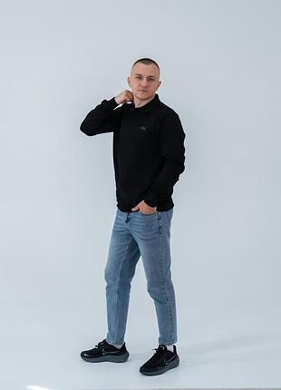 Поло мужское с длинным рукавом armani exchange ax-23006 black l