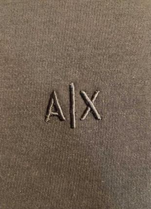 Поло мужское с длинным рукавом armani exchange ax-23006 black l