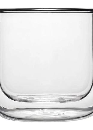 Склянка низька з подвійним дном luigi bormioli thermic glass a-10007-g-41021990 115 мл
