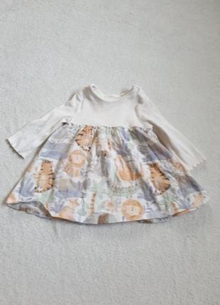 Платье для девочки 3-6 месяцев