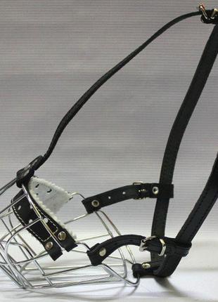 Намордник металлический для породы боксер №2