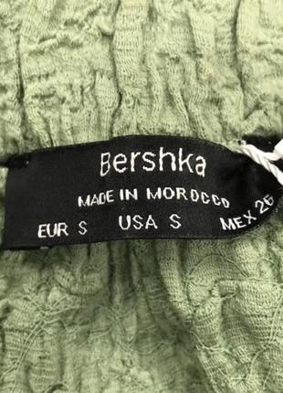 Топ зеленый bershka2 фото