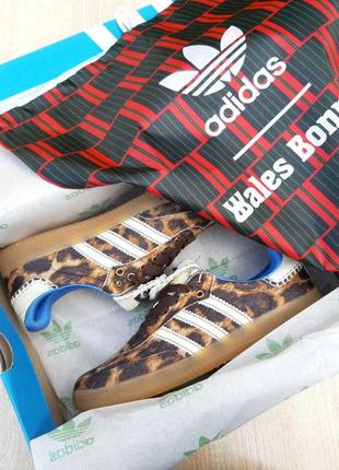 Жіночі кросівки | adidas samba pony wales bonner leopard | леопард | комбіновані матеріали, :376 фото