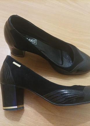 Туфли натуральная кожа лак gerard