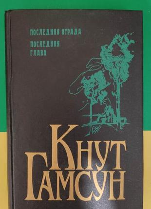 Кнут гамсун остання відрада. остання глава книга вживана