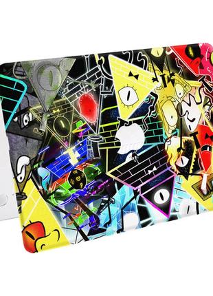 Чехол пластиковый для apple macbook pro / air гравити фоллз (gravity falls) макбук про case hard cover5 фото