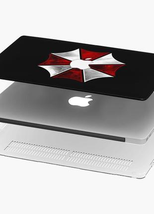 Чехол пластиковый для apple macbook pro / air обитель зла (resident evil) макбук про case hard cover4 фото