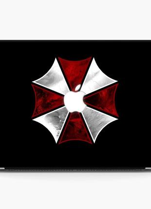 Чехол пластиковый для apple macbook pro / air обитель зла (resident evil) макбук про case hard cover3 фото