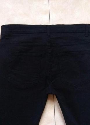 Мужские брендовые черные джинсы скинни denim co, 34 pазмер.5 фото