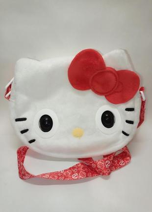 Звуковаспіваюча розмовляюча дитяча сумочка гаманець хеллоу кітті hello kitty