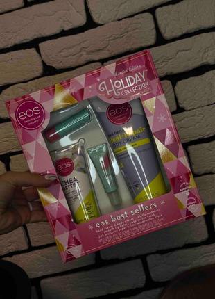 Набір eos бальзам крем помада