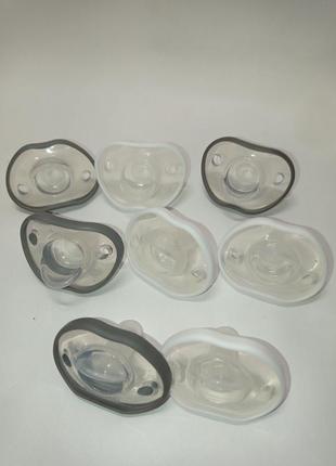 Мягкая пустышка соска nanobebe nano bebe 0-3 месяца и 3+