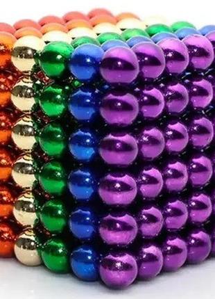 Neocube магніт неокуб кольоровий 3 мм — магнітний конструктор головоломка, магнітні кульки4 фото