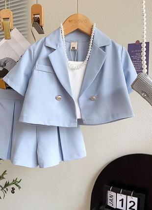 Костюм пиджак и шорты 🌿 красивый костюм 🌿 нарядный костюм 🌿 классический костюм