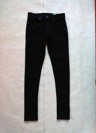 Брендовые черные мужские джинсы скинни denim co, 30 размер.6 фото