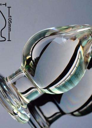 Анальний корок для скла об'ємний xl