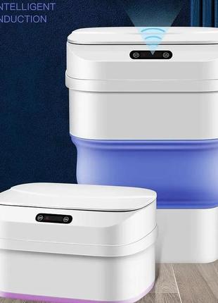 Складное ведро для мусора с сенсорной крышкой zsw-l11