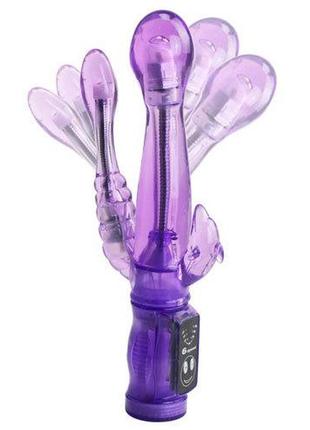 Анально-вагинальный вибратор dual pleasure. maxx shop