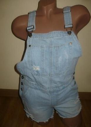 Комбінезон літній джинсовий блакитний
