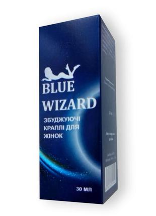Збуджуючи краплі для жінок блу візард. краплі для збудження жіночі blue wizard