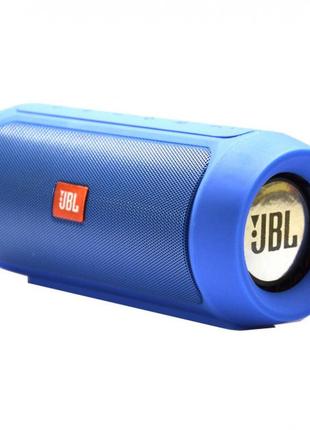 Акустическая система jbl charge2+ j2 (аналог) цвет: синий3 фото