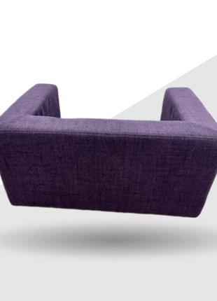 Лежак диван для собак і кішок фіолетовий2 фото