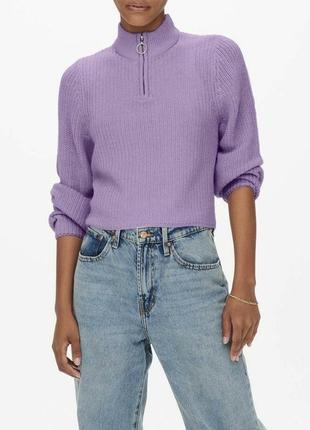 Кофта свитер zara на молнии