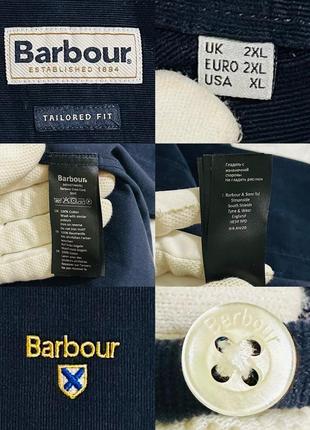 Оригінальна бавовняна сорочка barbour tailored fit5 фото