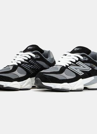 Мужские кроссовки new balance 9060 cordura black grey white 41-42-43-44-45-46